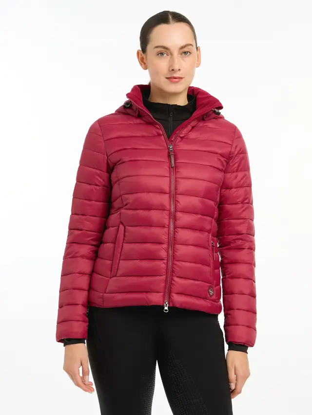 Tilly Hooded Puffer Jacket Ember