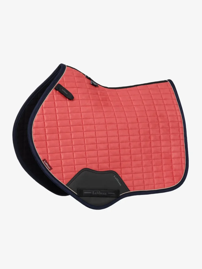 Suede Close Contact Square Cranberry-Large