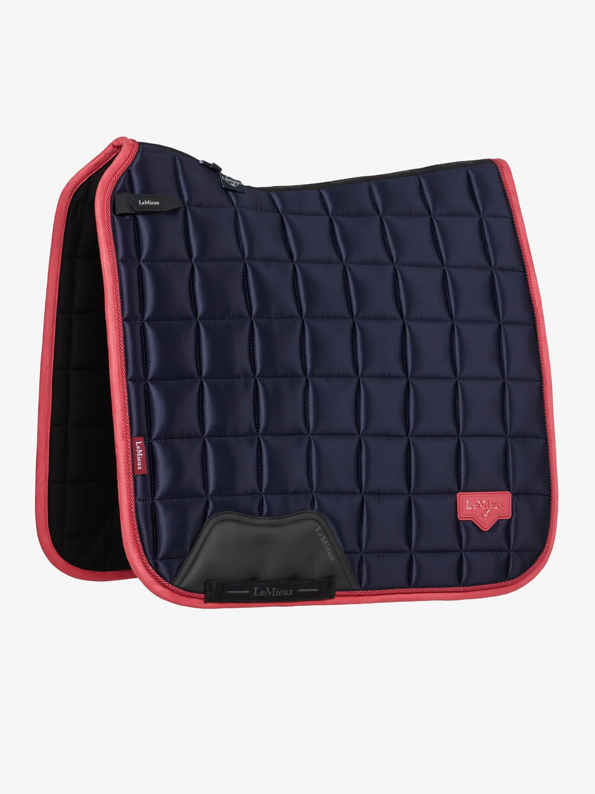 Loire Classic Dressage Square Navy/Cranberry