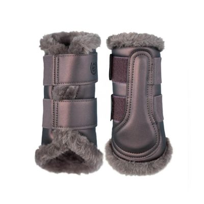 Equestrian Stockholm Brushing Boots Amaranth
