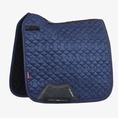 LeMieux Crystal Suede Dressage Pad Navy-Full Size only