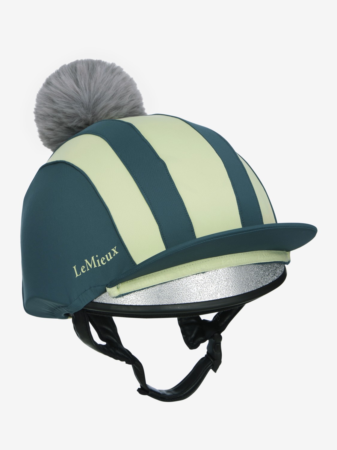LeMieux Tempo Pom Hat Silk Jungle - Image 4