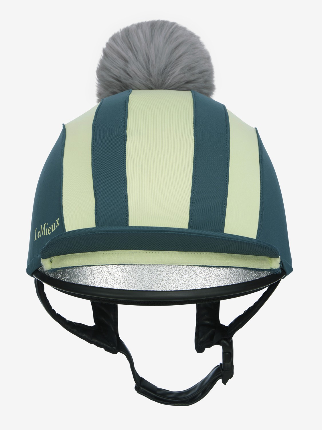 LeMieux Tempo Pom Hat Silk Jungle - Image 3