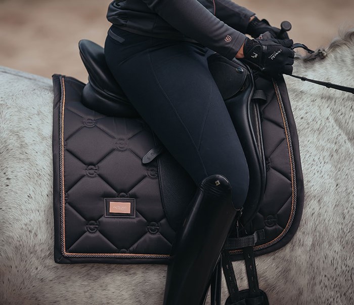 Equestrian Stockholm Dressage Saddle Pad Dark Sky - Image 2