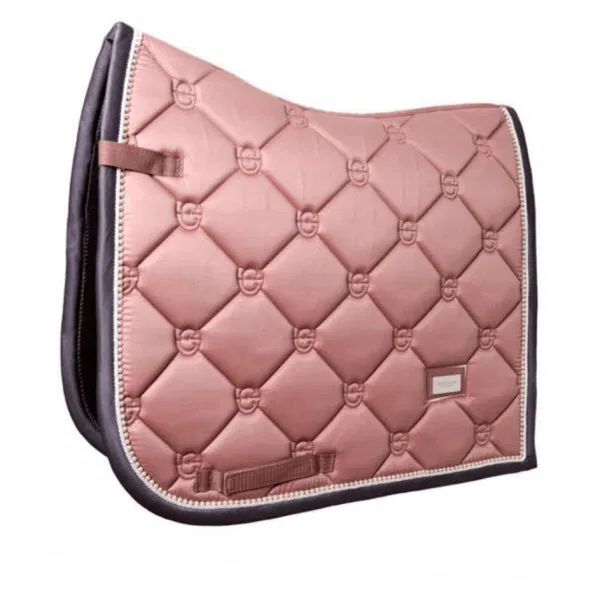 Equestrian Stockholm Dressage Saddle Pad Pink Pearl