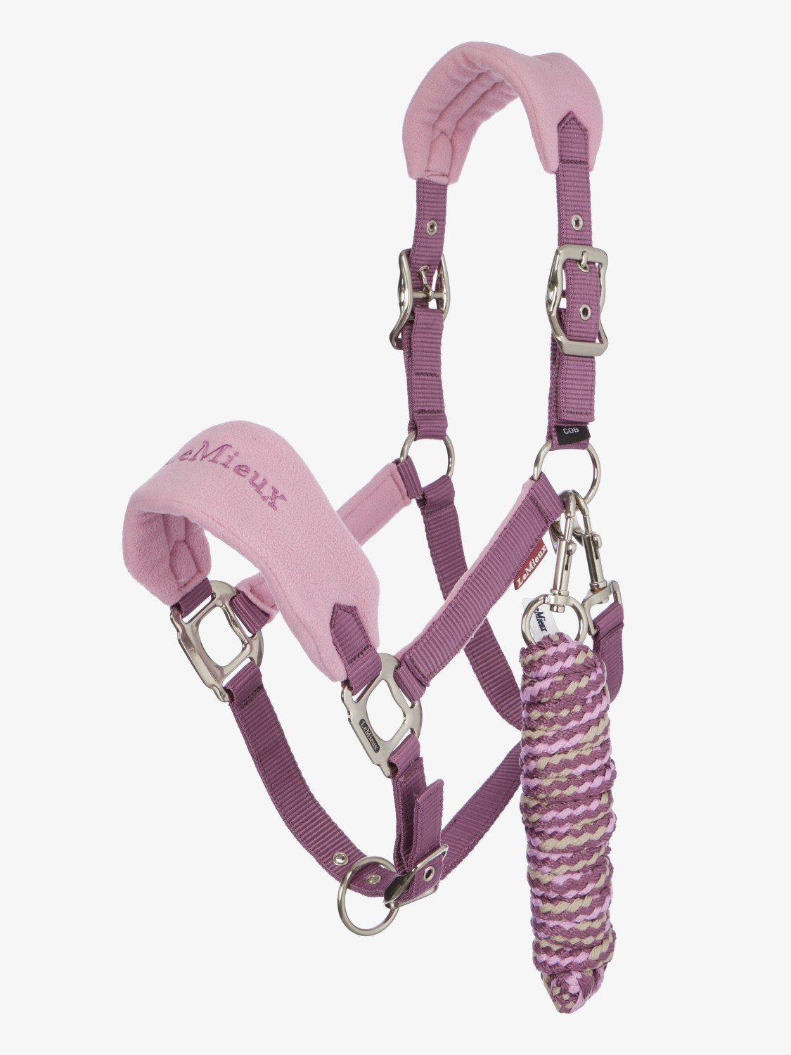 LeMieux Vogue Headcollar & Leadrope Mallow