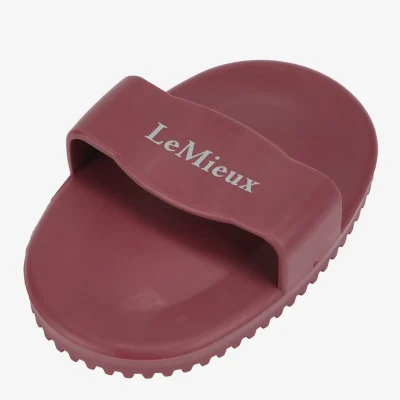 Rubber Curry Comb Red