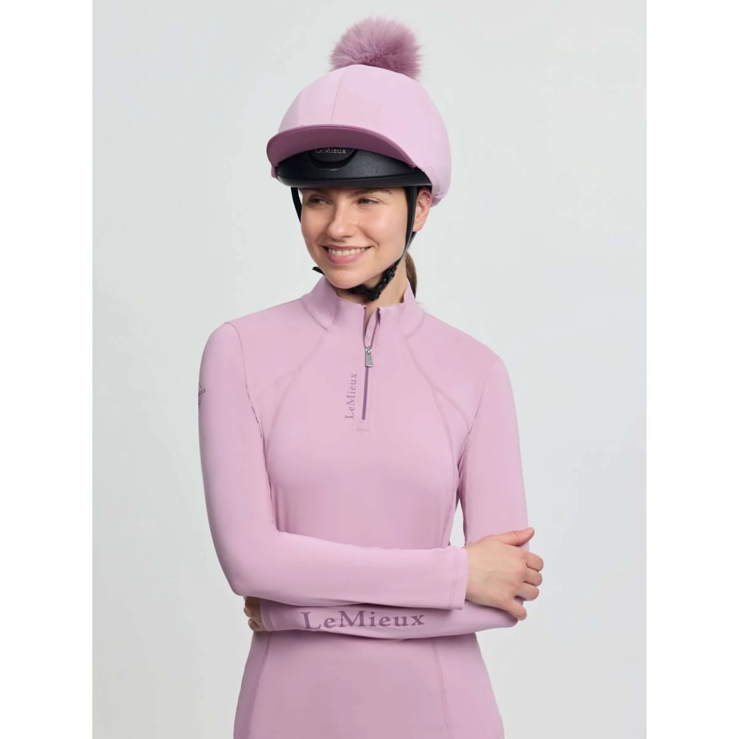 LeMieux Classique Pom Hat Silk Fondant - Image 10