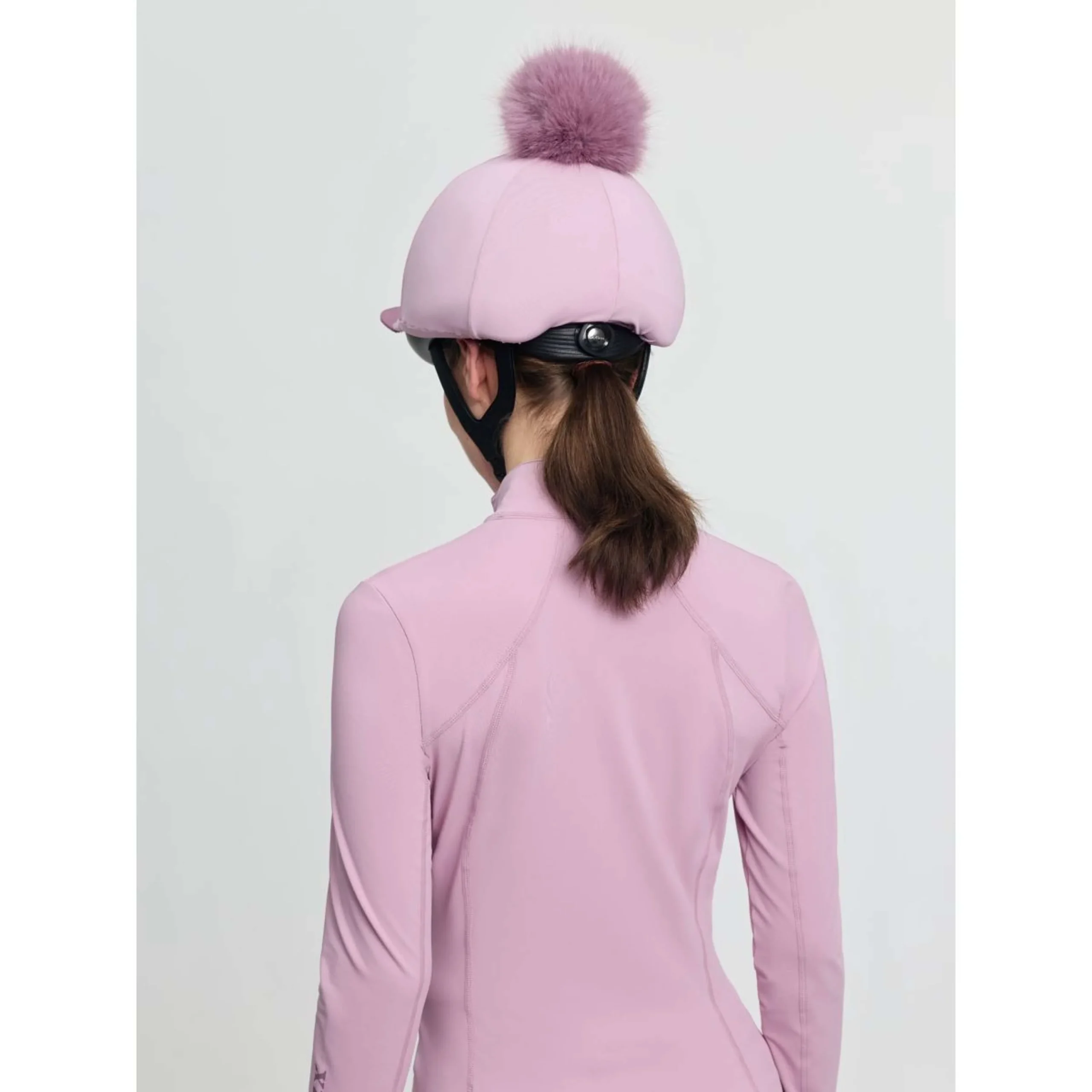 LeMieux Classique Pom Hat Silk Fondant - Image 7