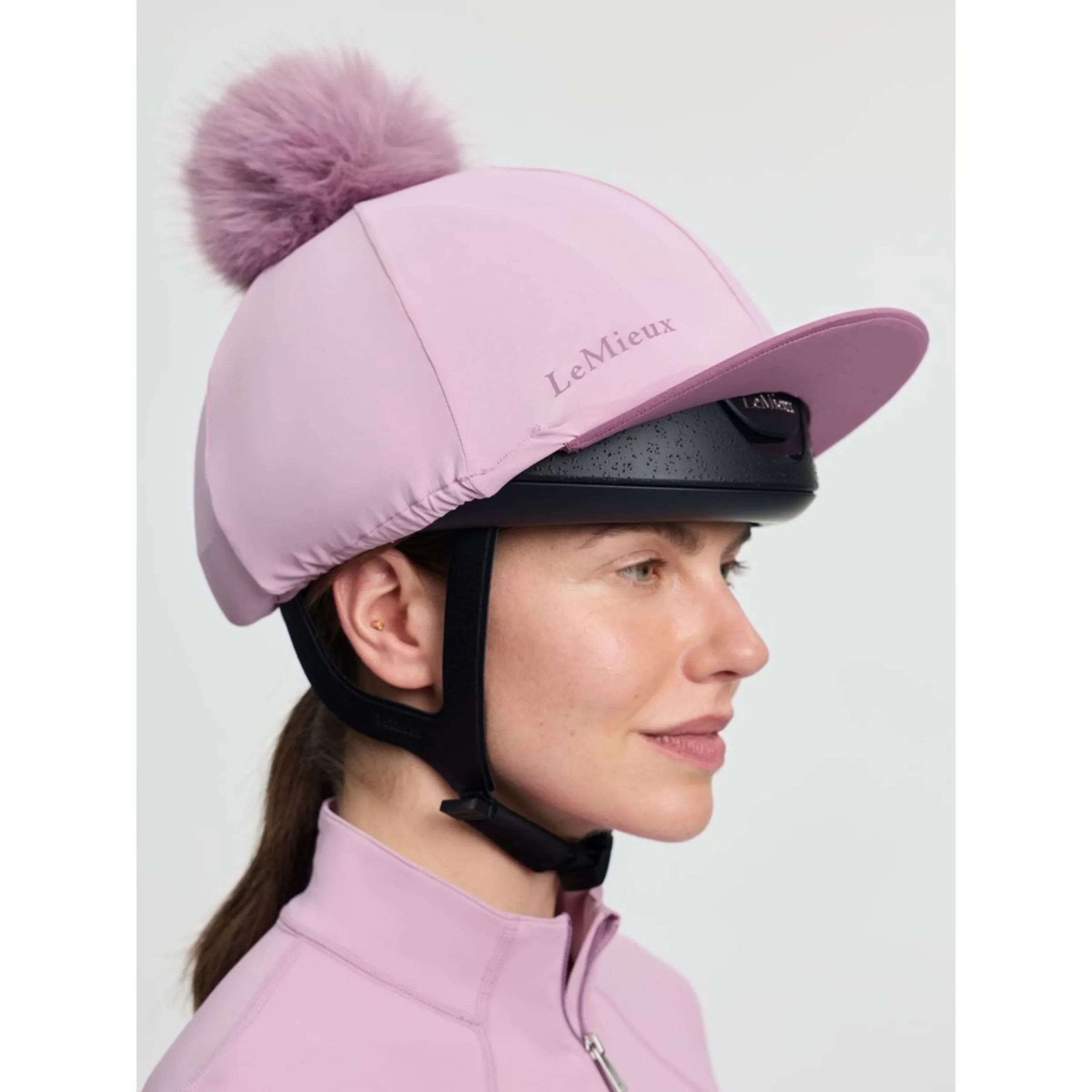 LeMieux Classique Pom Hat Silk Fondant - Image 6
