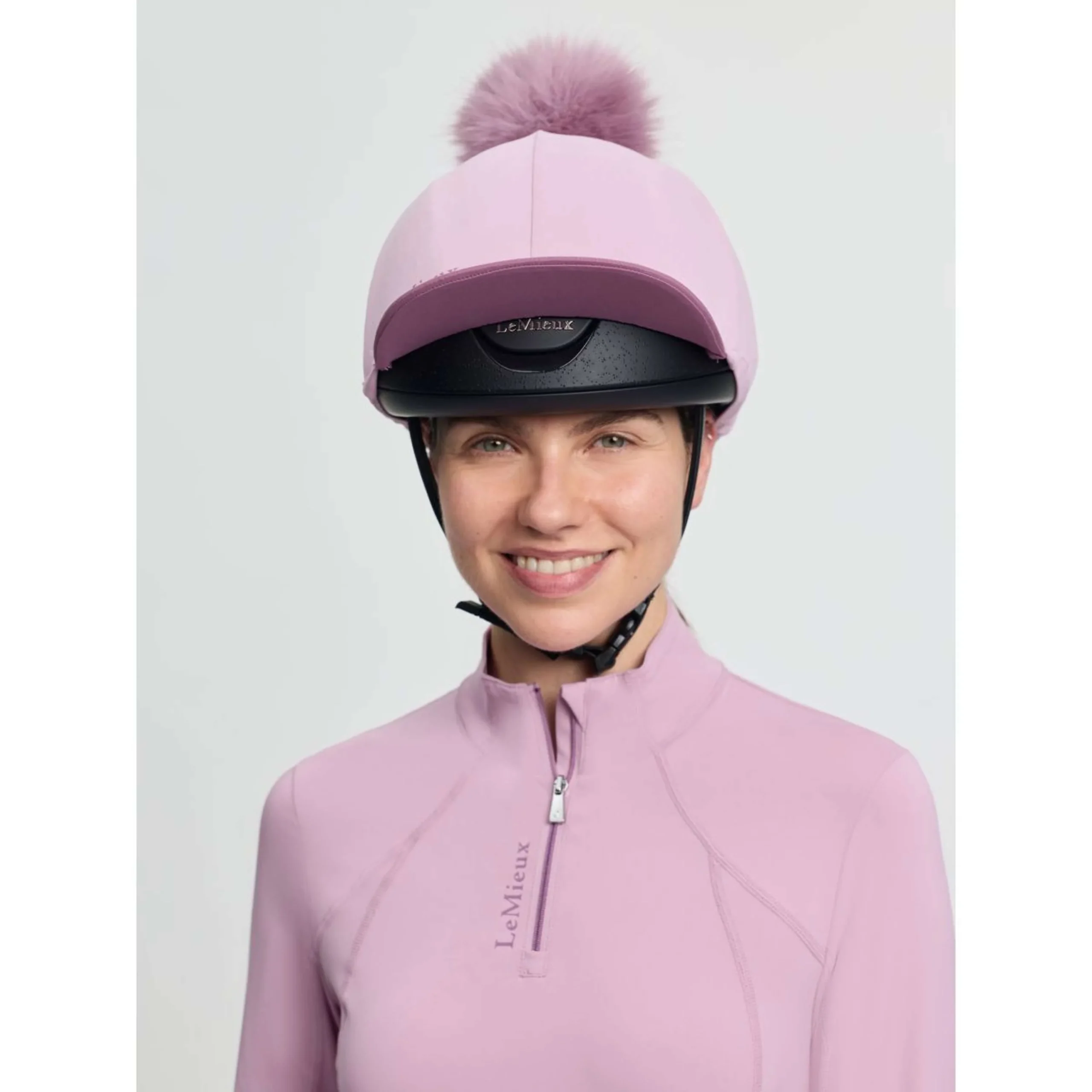 LeMieux Classique Pom Hat Silk Fondant - Image 5