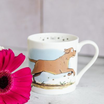 Emily Cole ‘Heel!’ Fine bone China Mug