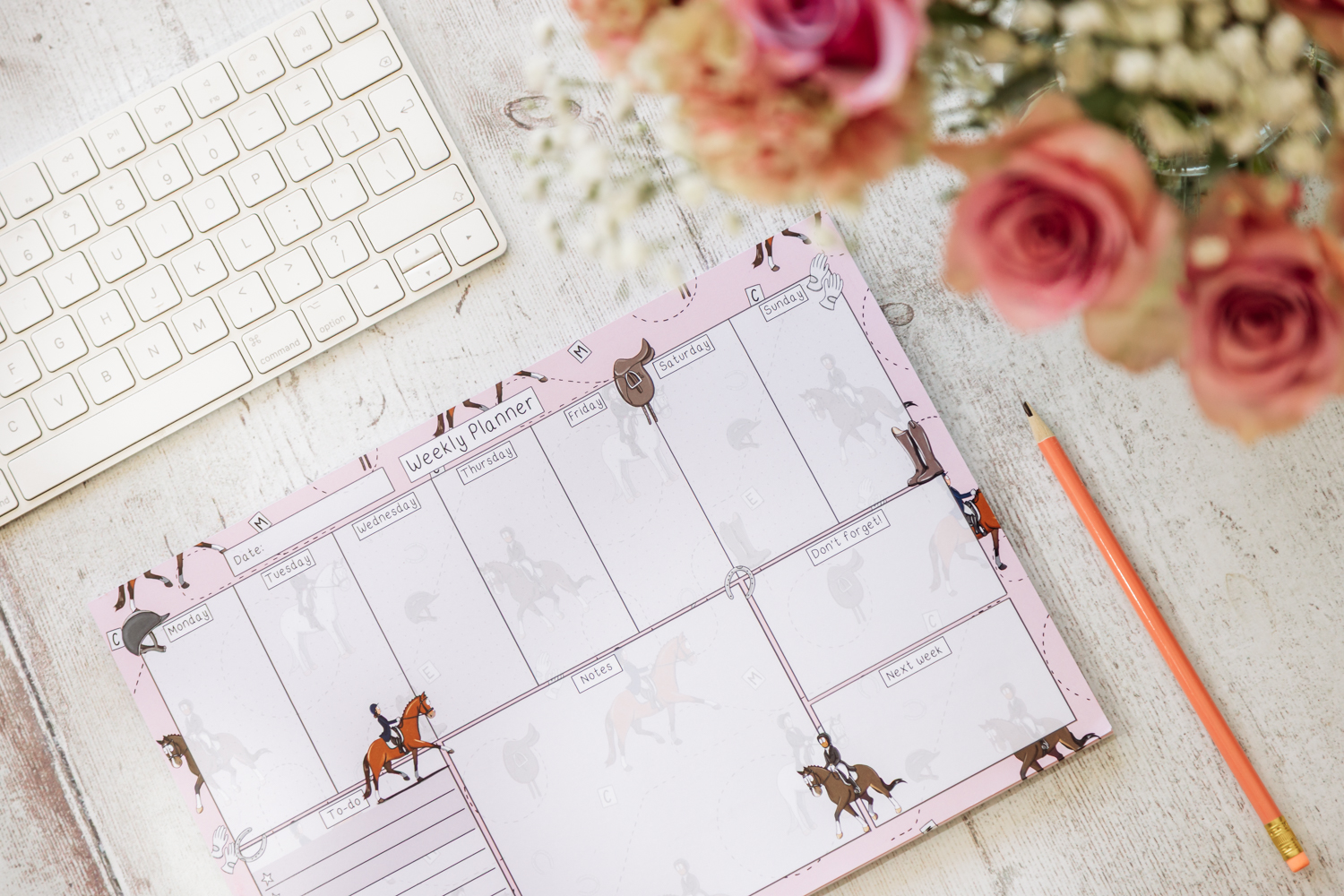 Dressage’ Weekly Desk Planner - Image 4