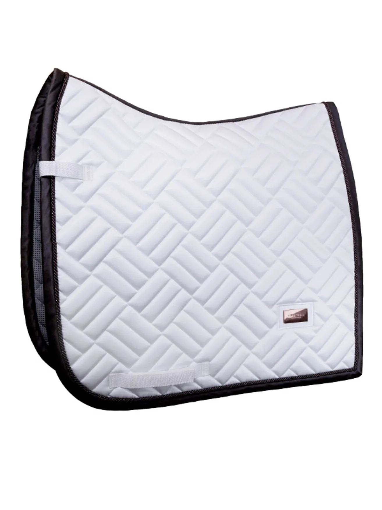 Dressage Saddle Pad Modern White-Moonless Night