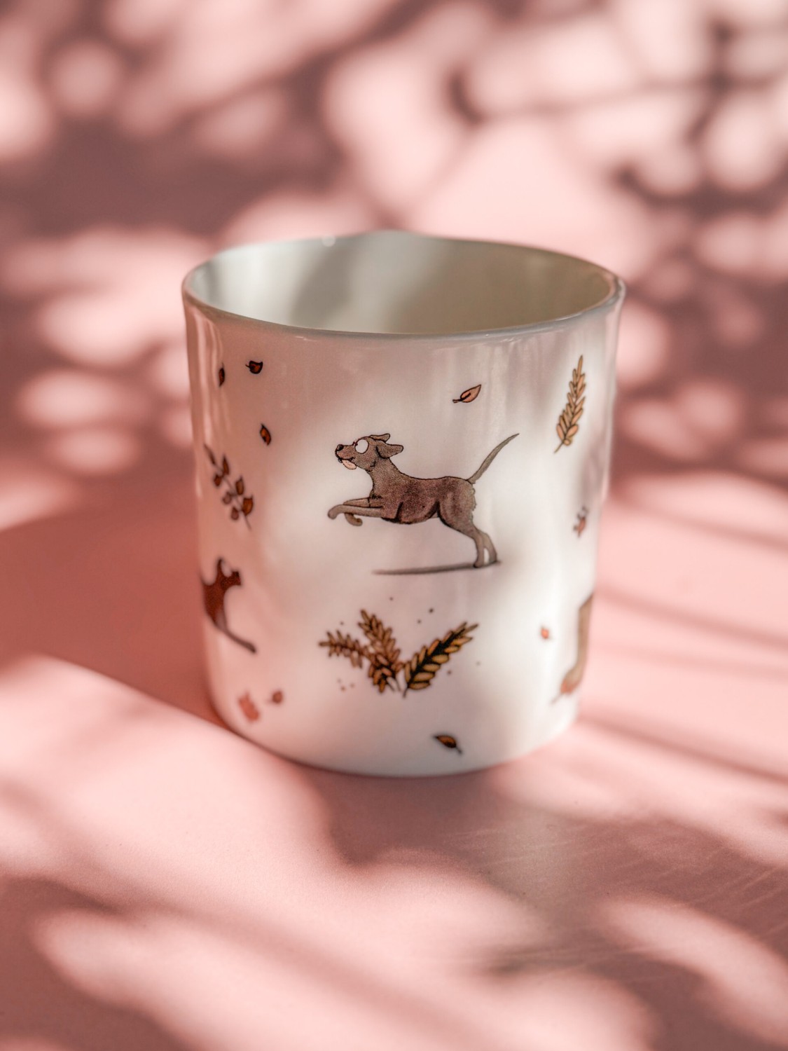 Emily Cole ‘Black Labrador’ Fine Bone China Mug - Image 2