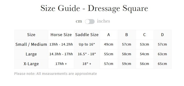 LeMieux Suede Dressage Square White-Large(Full Size) - Image 6