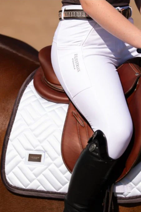 Jump Saddle Pad Modern White Moonless Night - Image 2