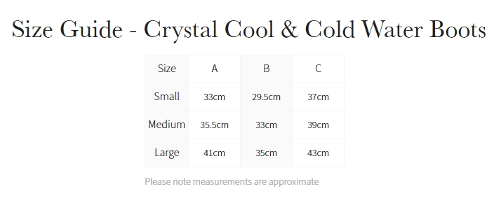 Crystal Cool Water Boots Black - Image 6