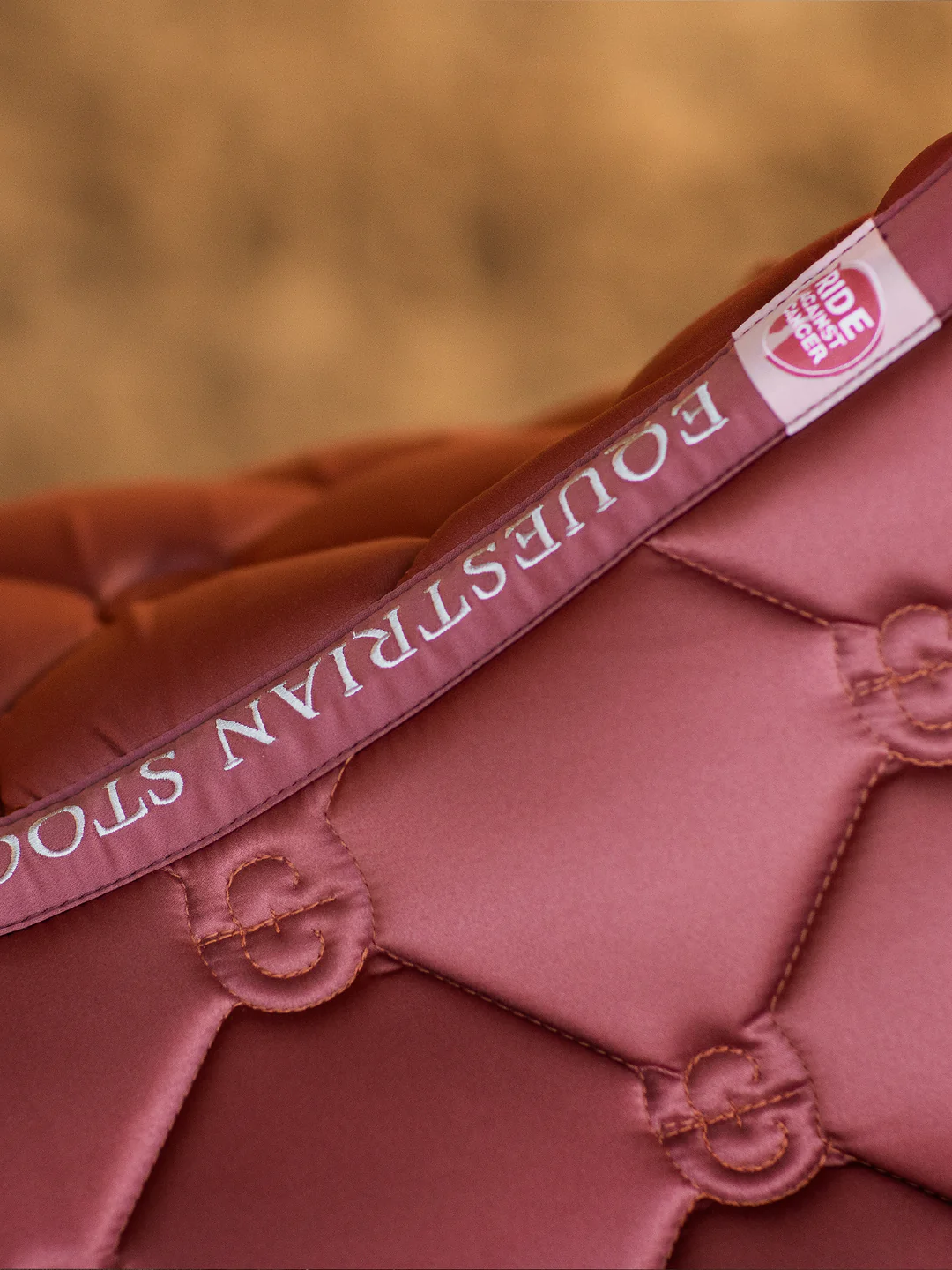 Dressage Saddle Pad Amber Rose - Image 2