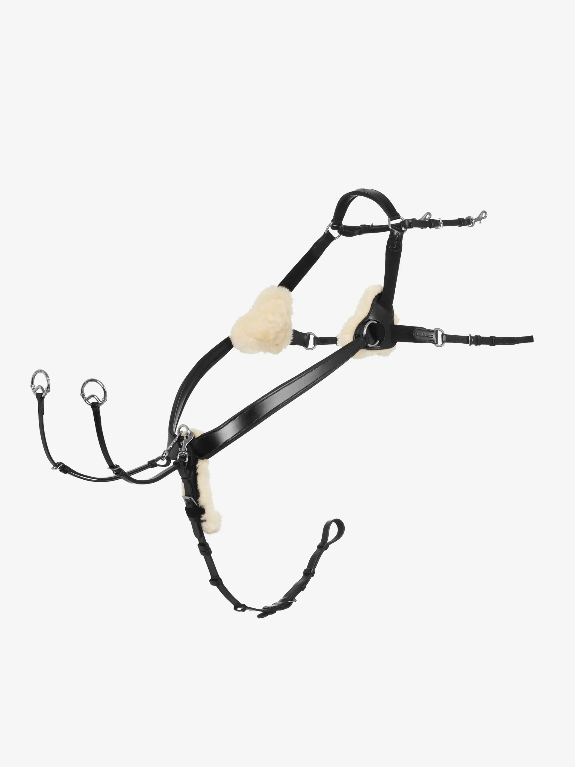 Kudos 5 Point Bridge Breastplate Black