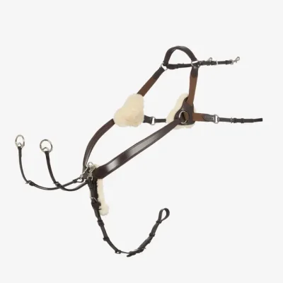 Kudos 5 Point Bridge Breastplate Havana