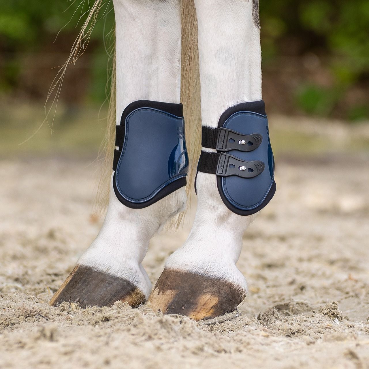 QHP Tendon boots set-Navy - Image 2