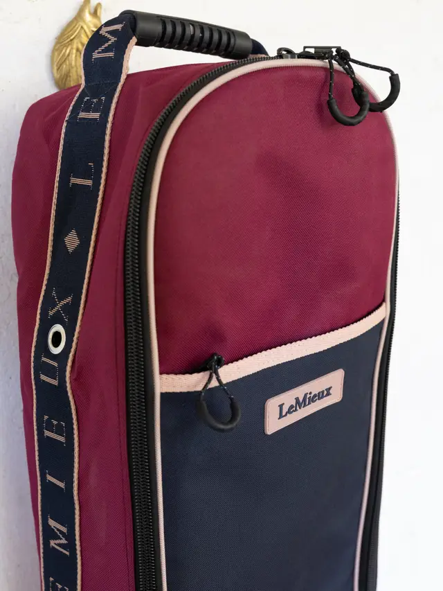 New Anatomical Bridle Bag Blackberry - Image 4