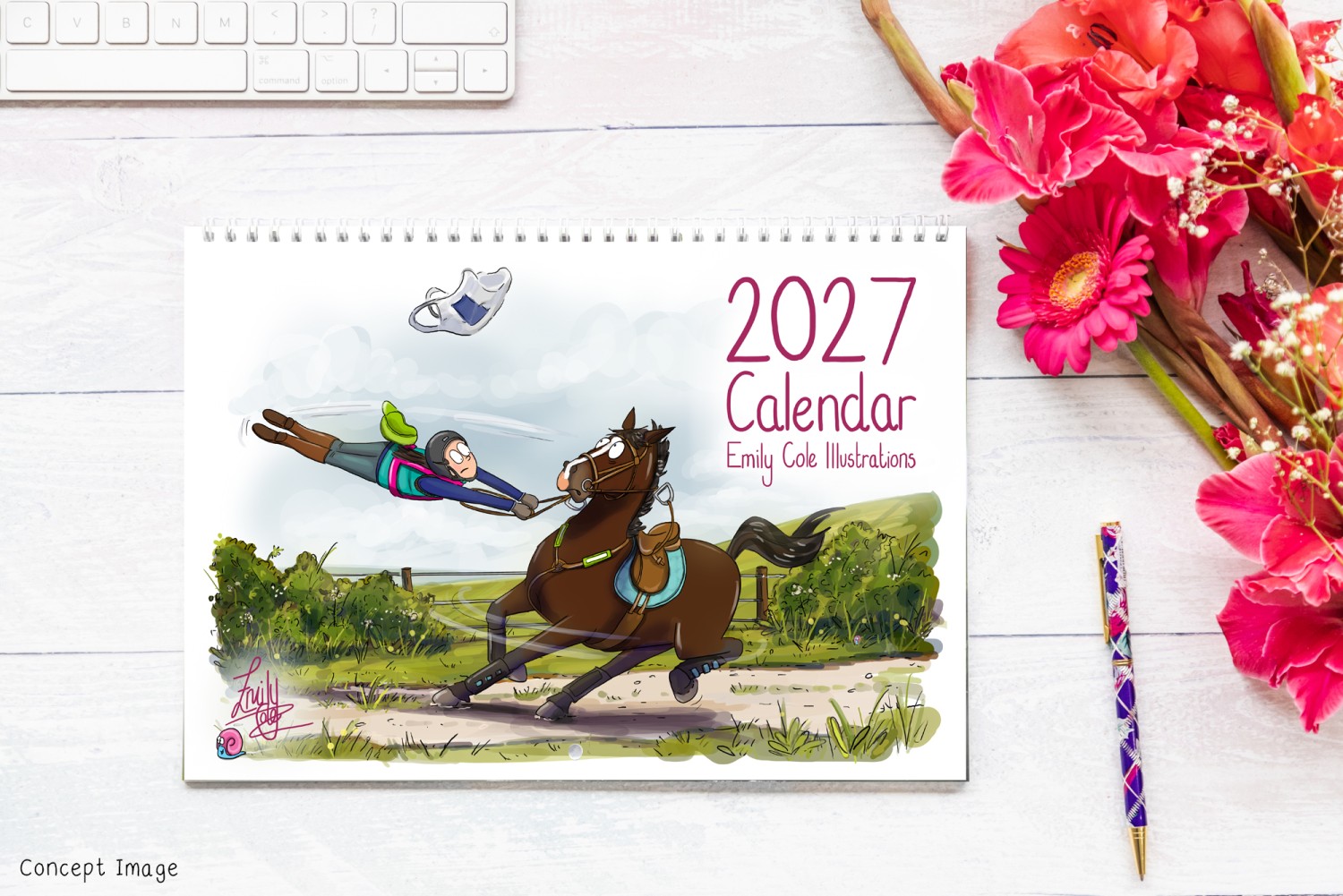 Emily Cole 2027 Wall Calendar - Image 4