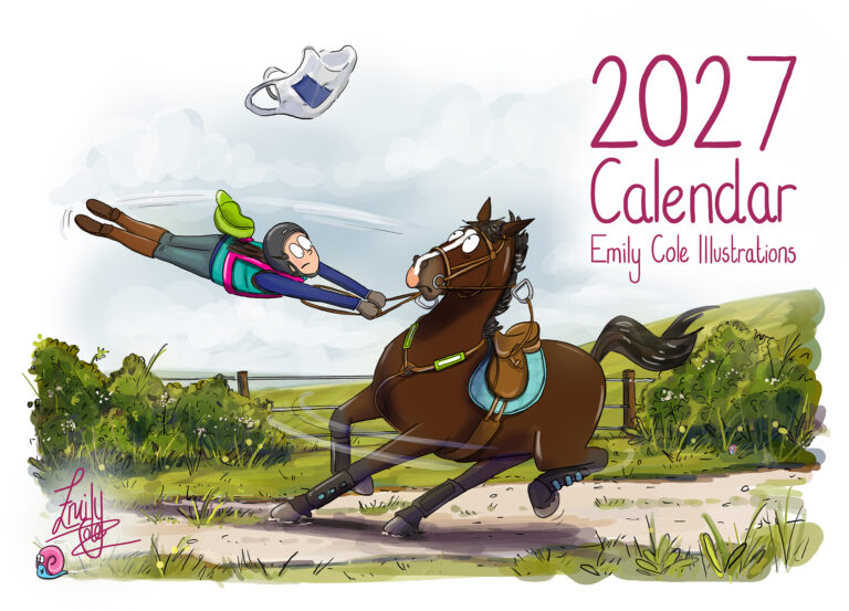 Emily Cole 2027 Wall Calendar