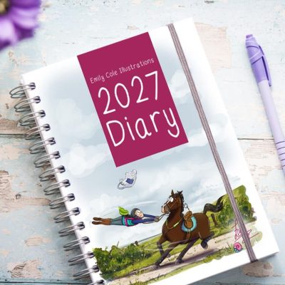 Emily Cole 2027 A5 Ringbound Diary