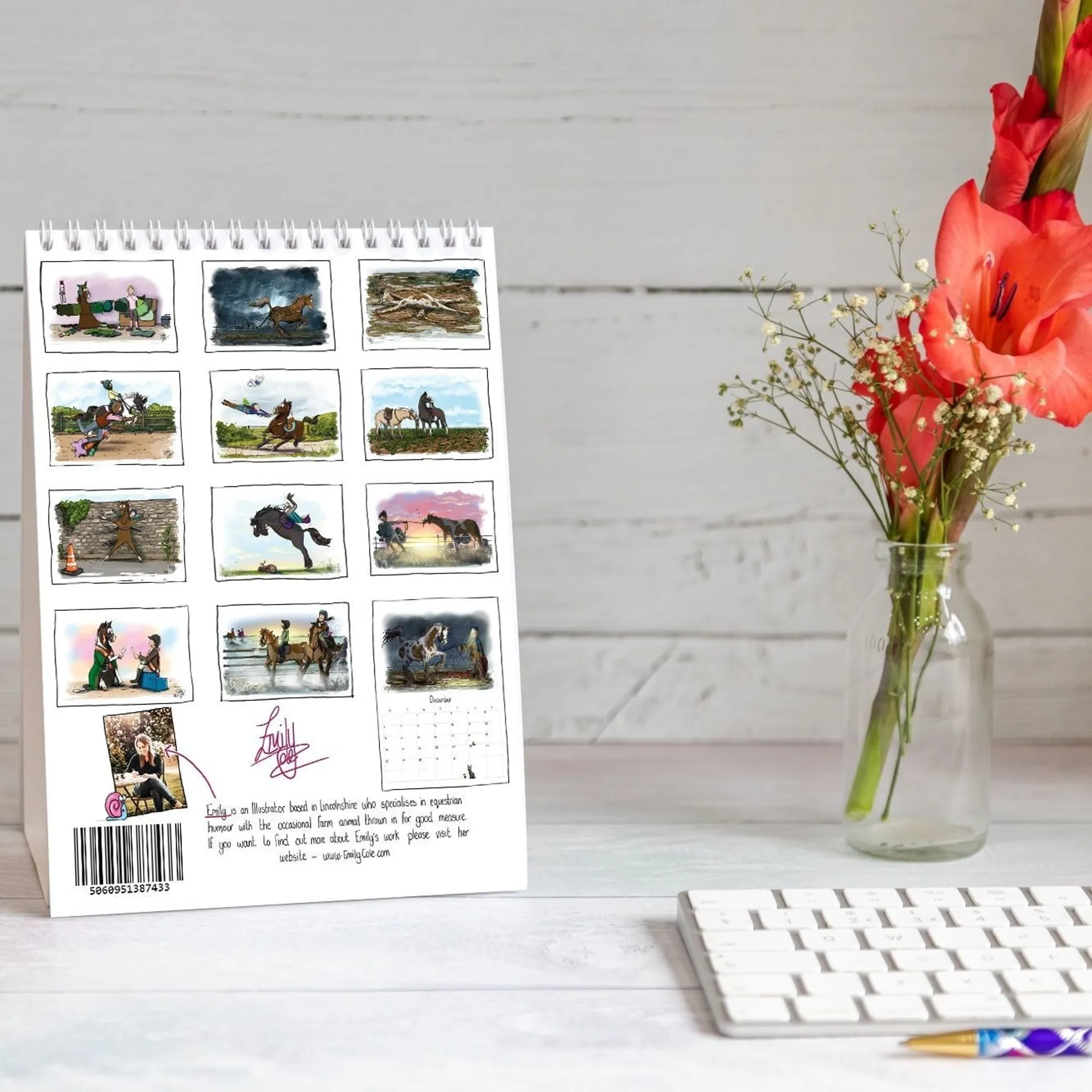 Emily Cole 2027 Desk Calendar - Image 2