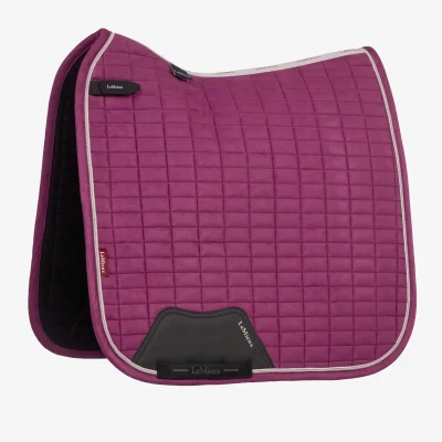 Suede Dressage Square Blackberry