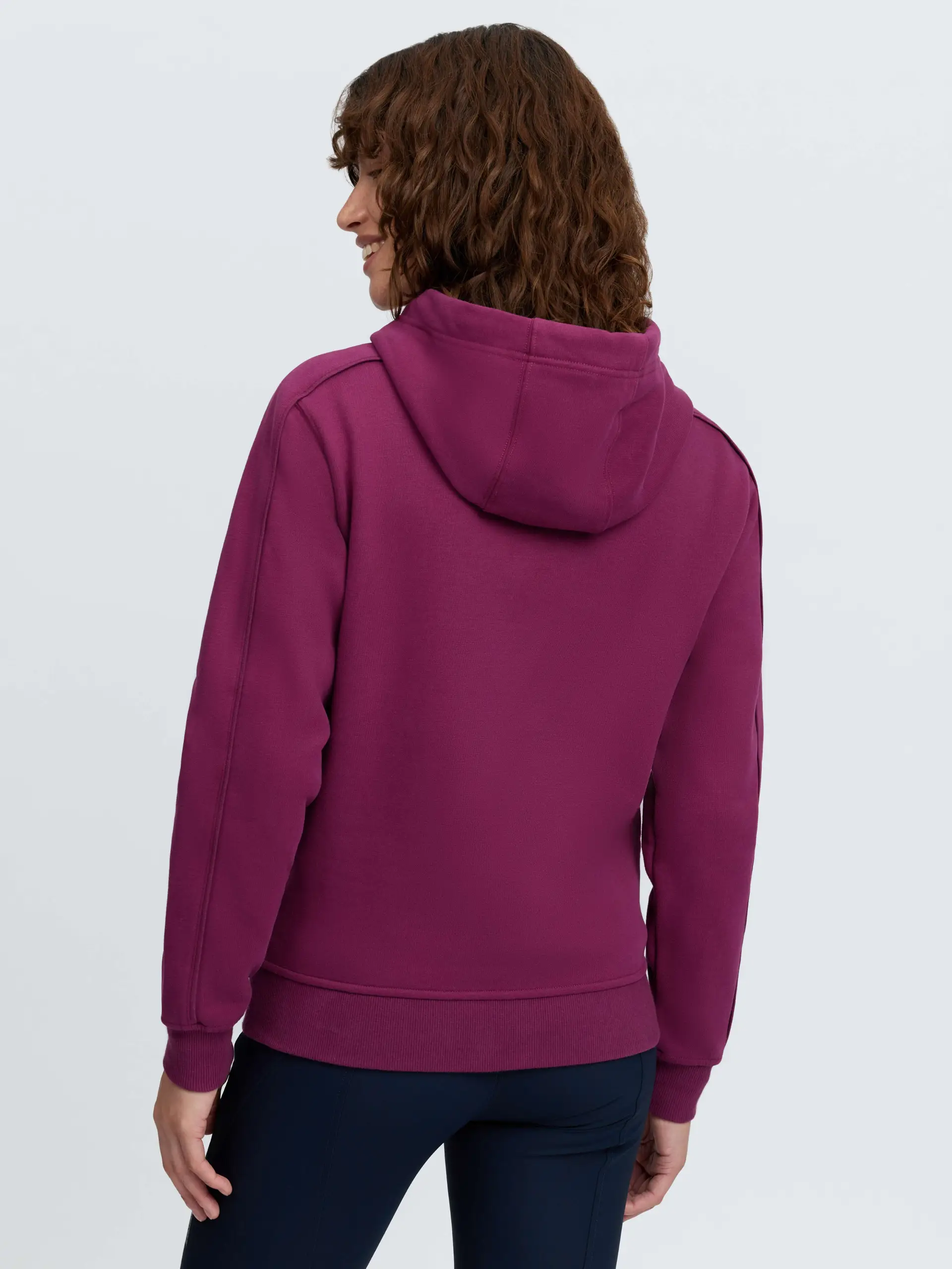 Eden Sparkle Hoodie Blackberry - Image 5