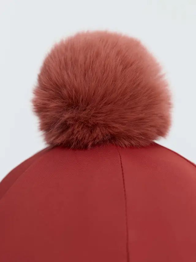 Classique Pom Hat Silk Russet - Image 4