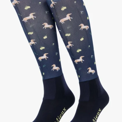 Footsie Socks Lemon Navy